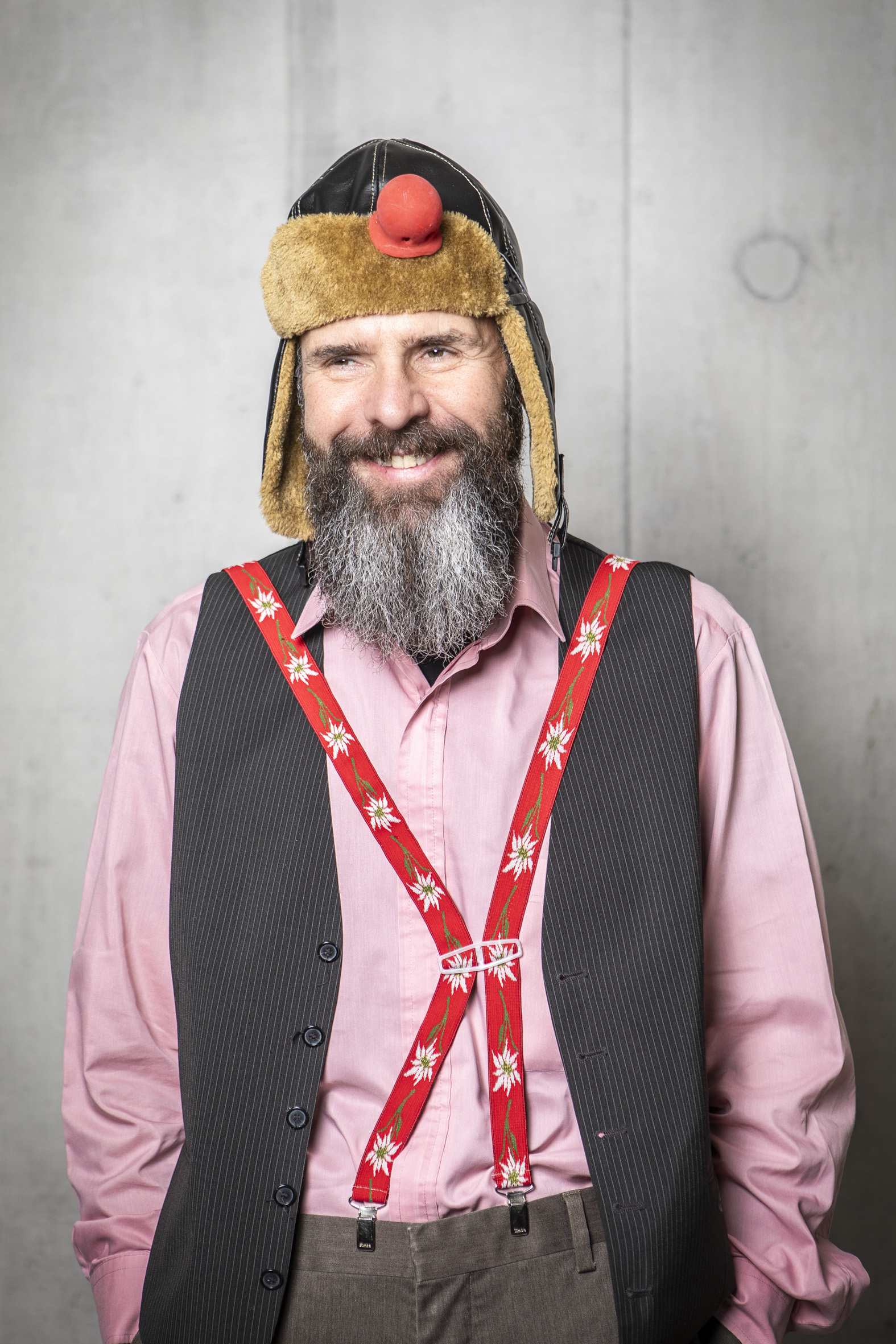 Portrait Clownologe Richard Zubern